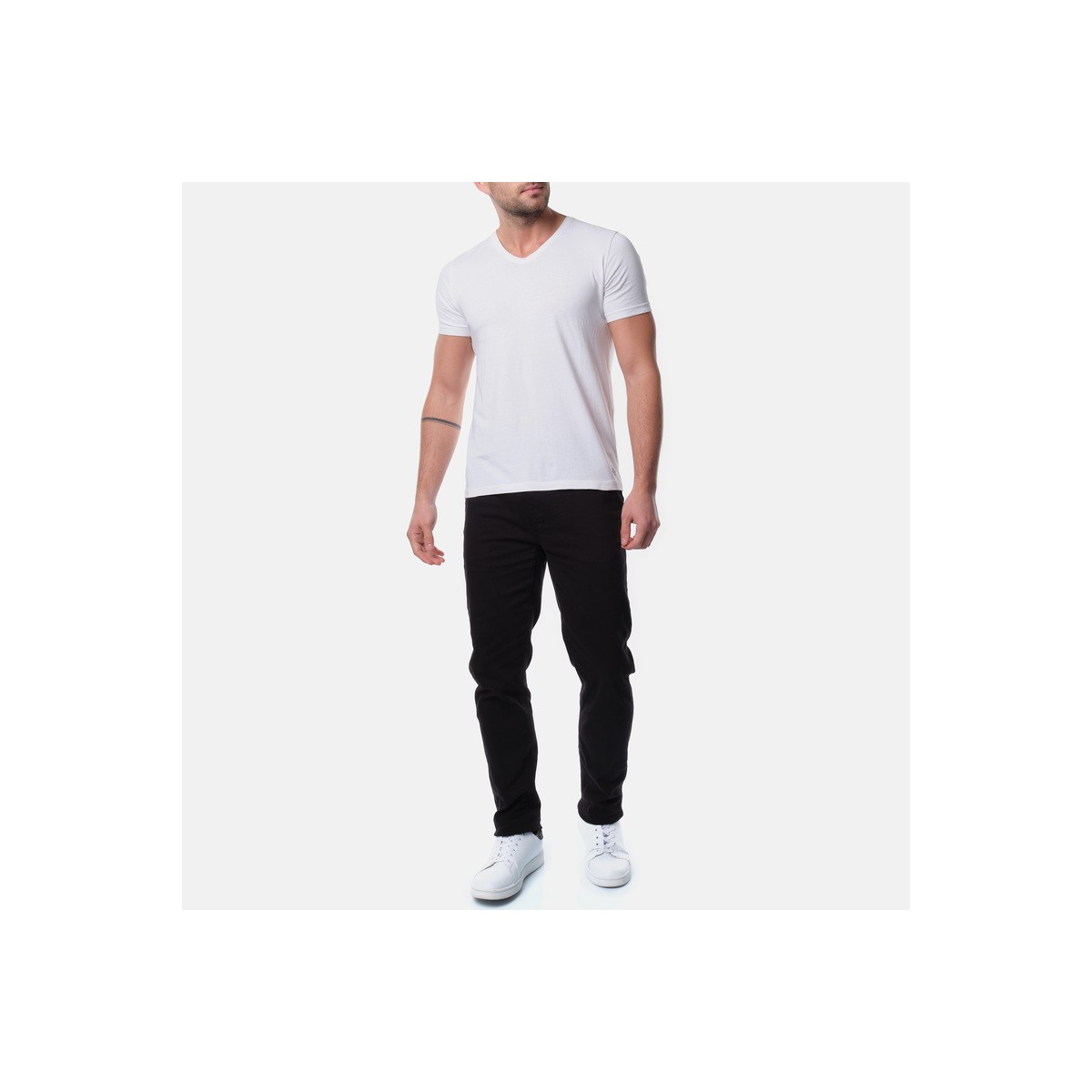 Hopenlife Pantalon Chino KIZARU Noir