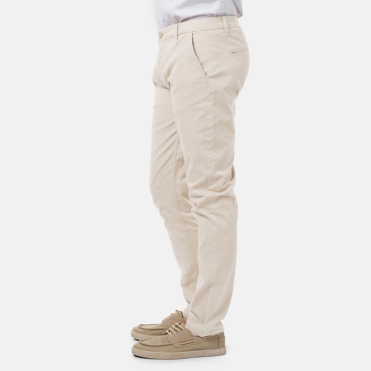 Hopenlife Pantalon Chino RIKA Ecru