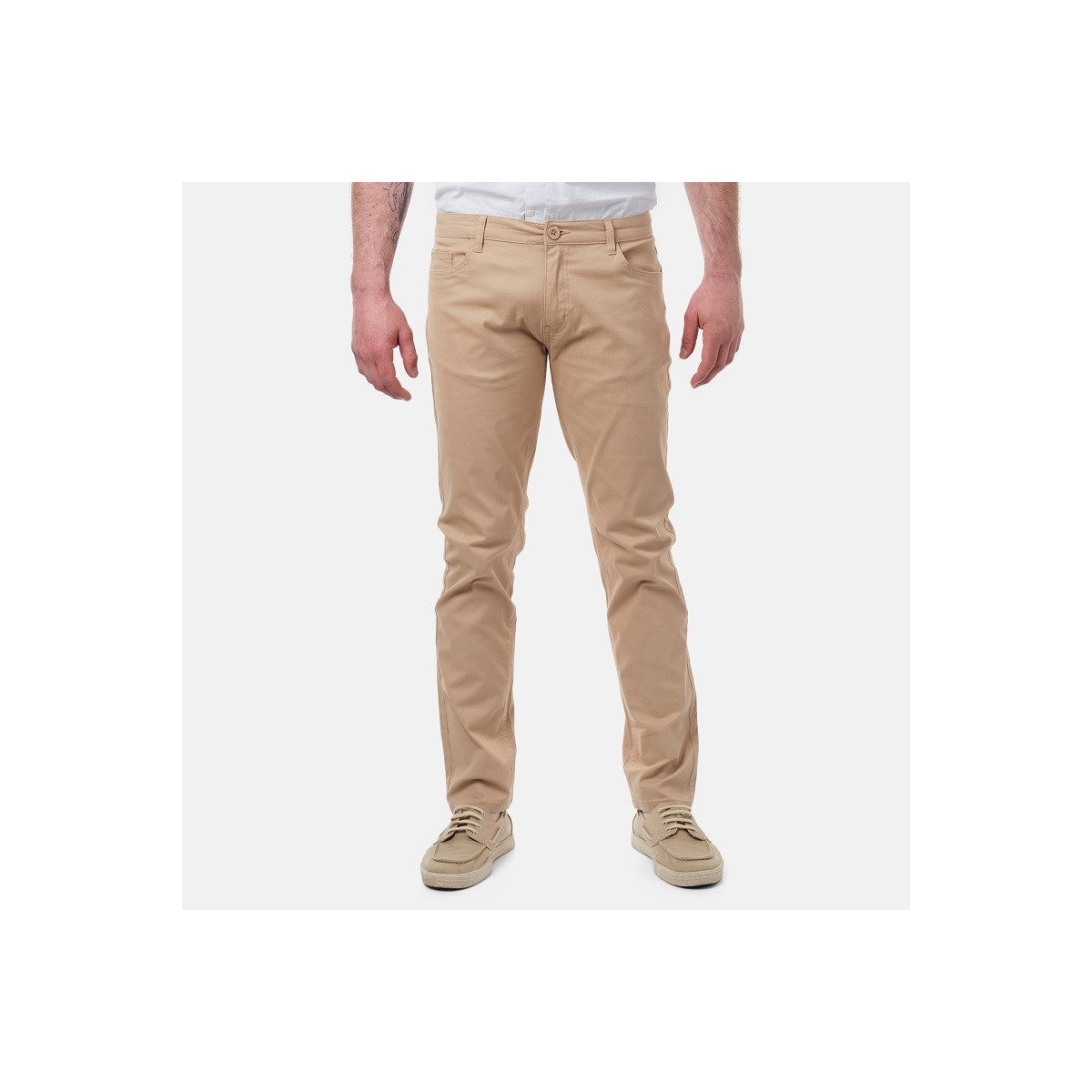 hopenlife Pantalon chino YUTA Beige