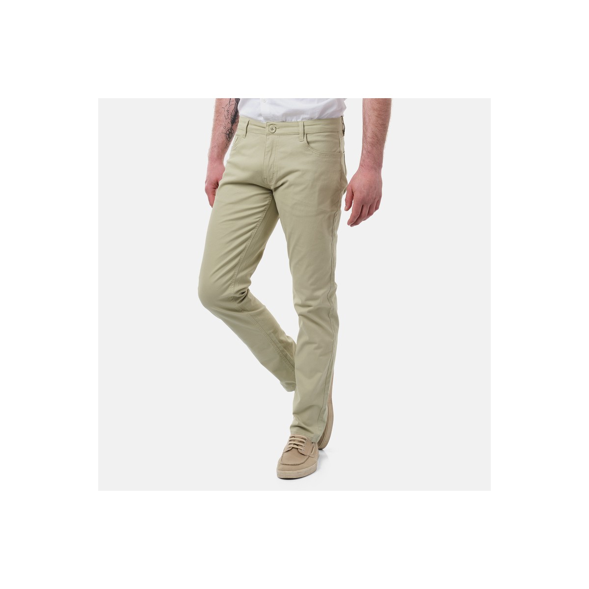 Hopenlife Pantalon Chino YUTA Kaki