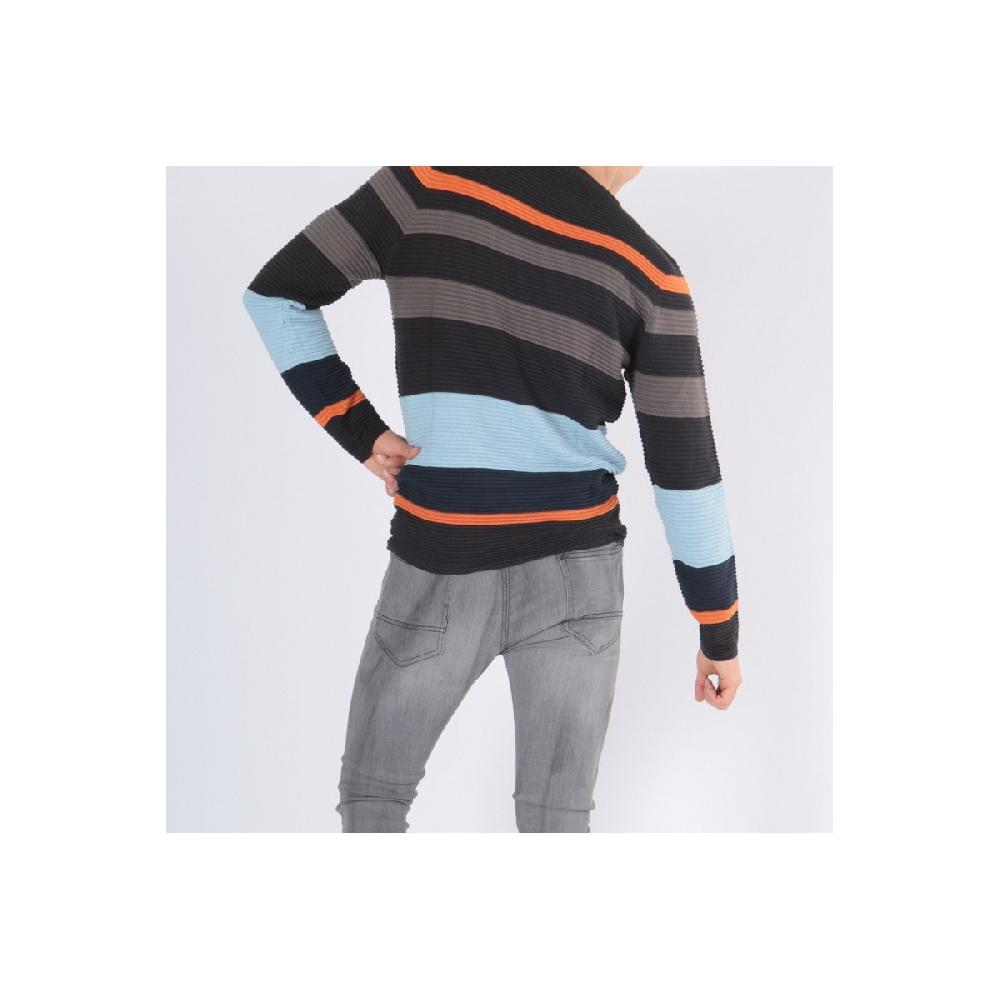 Hopenlife Pull Col Rond BICA Orange