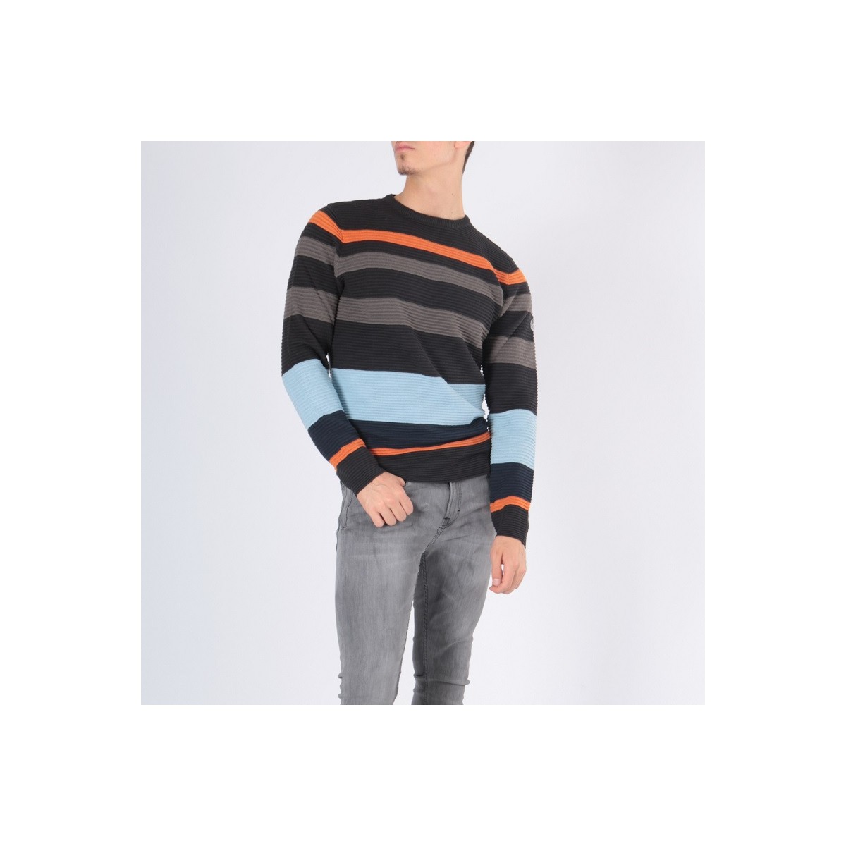 Hopenlife Pull Col Rond BICA Orange