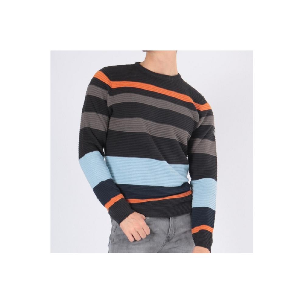 hopenlife Pull col rond BICA Orange