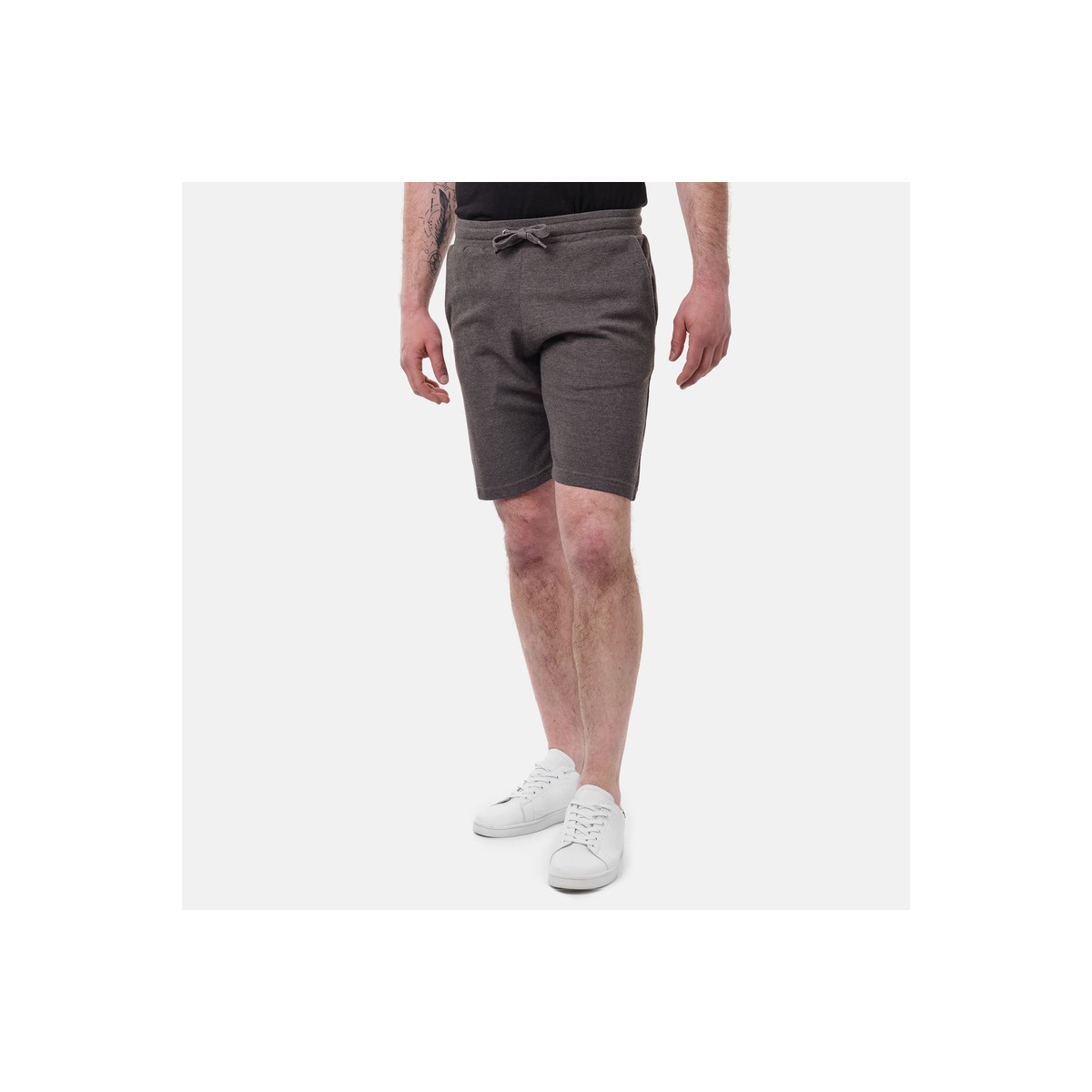 Hopenlife Short Maille Piquée FOXEL Anthracite