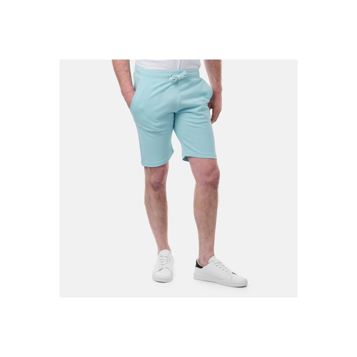 Hopenlife Short Maille Piquée FOXEL Bleu Ciel