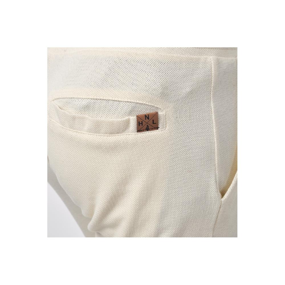 Hopenlife Short Maille Piquée FOXEL Ecru