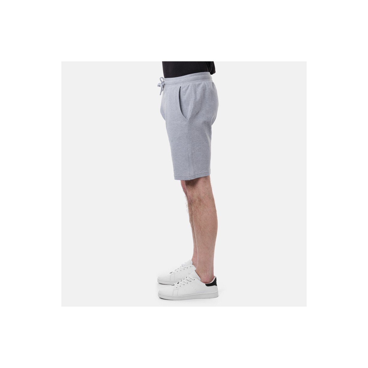 Hopenlife Short Maille Piquée FOXEL Gris