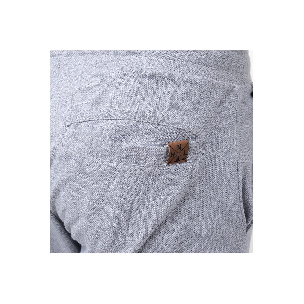 Hopenlife Short Maille Piquée FOXEL Gris