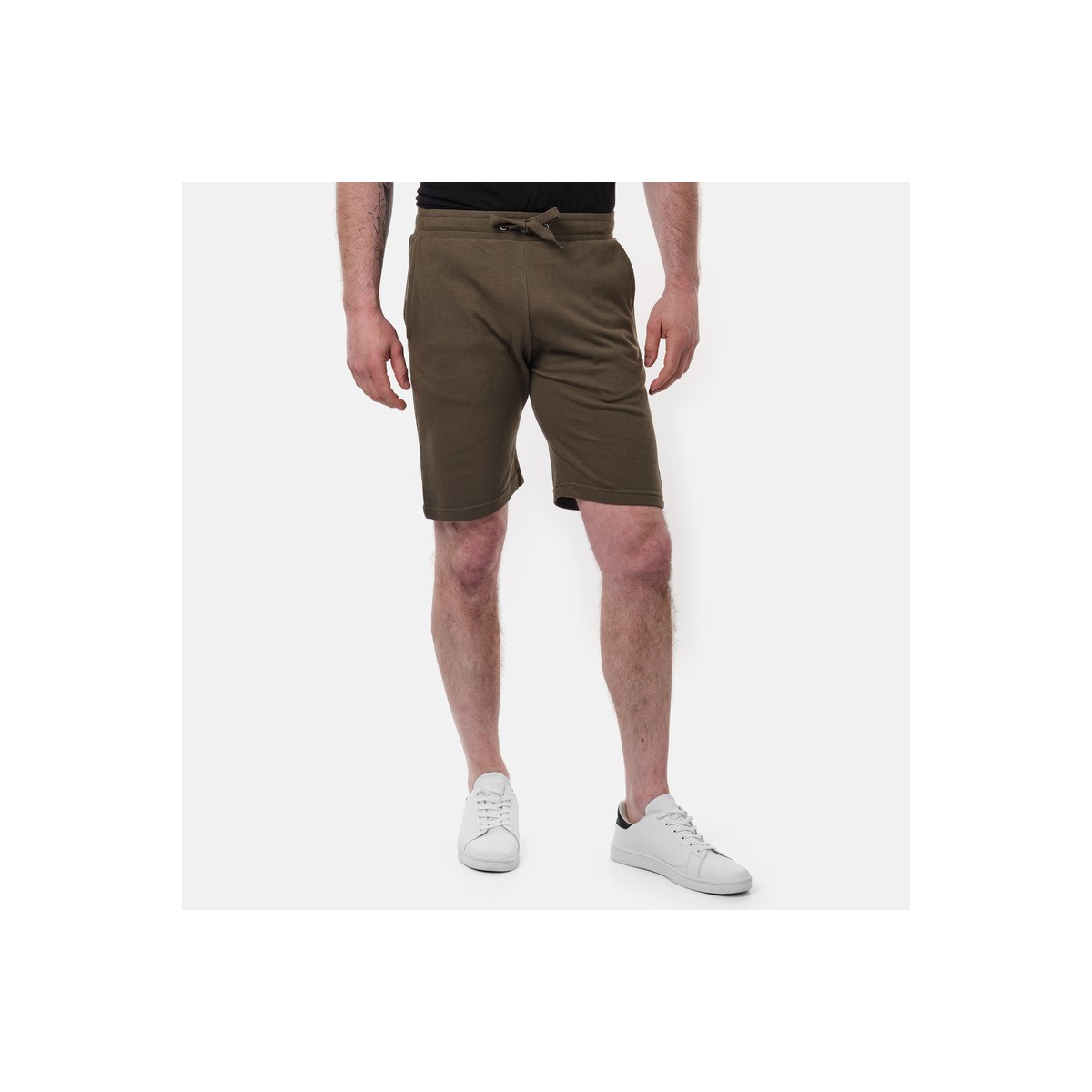 hopenlife Short maille piquée FOXEL Kaki