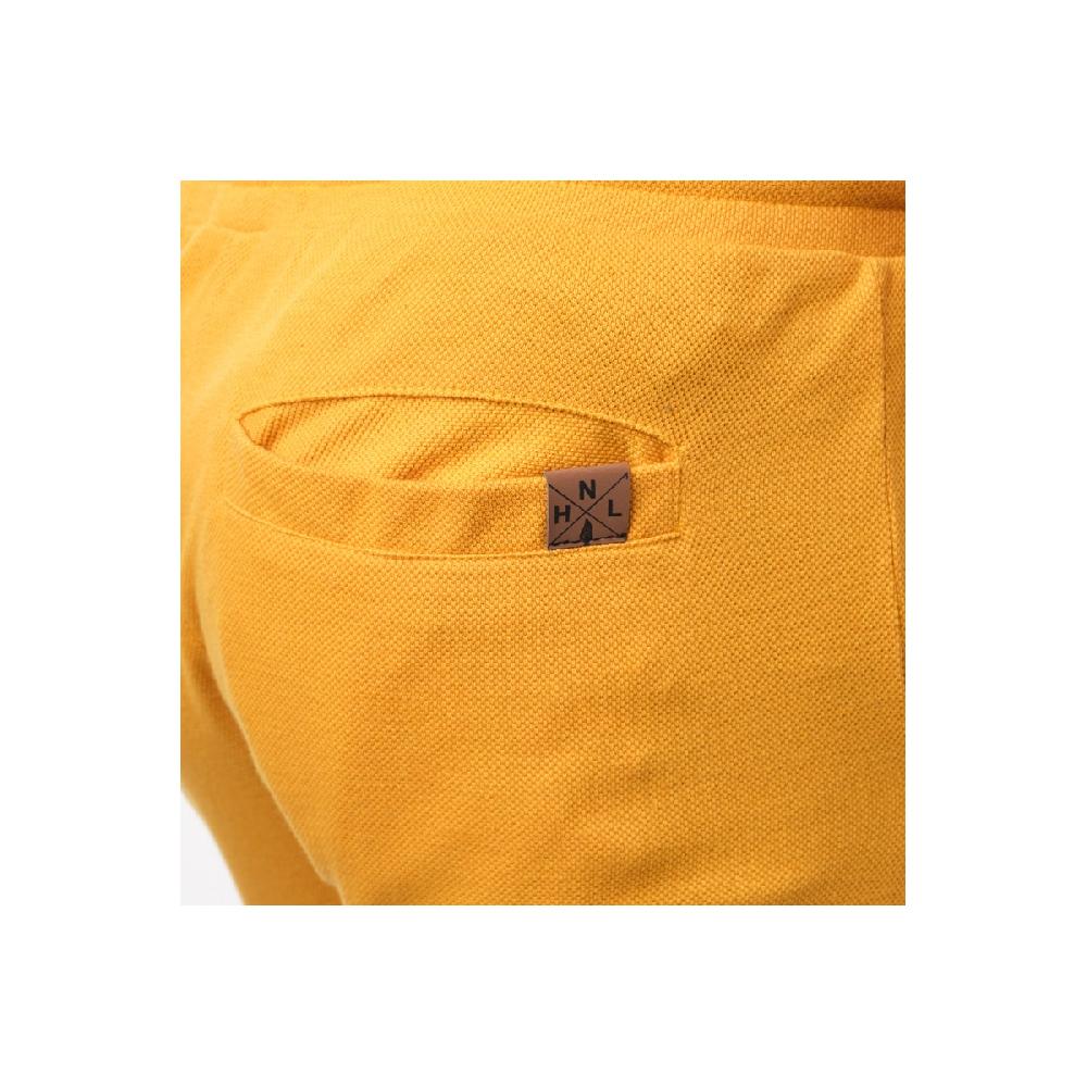 Hopenlife Short Maille Piquée FOXEL Moutarde