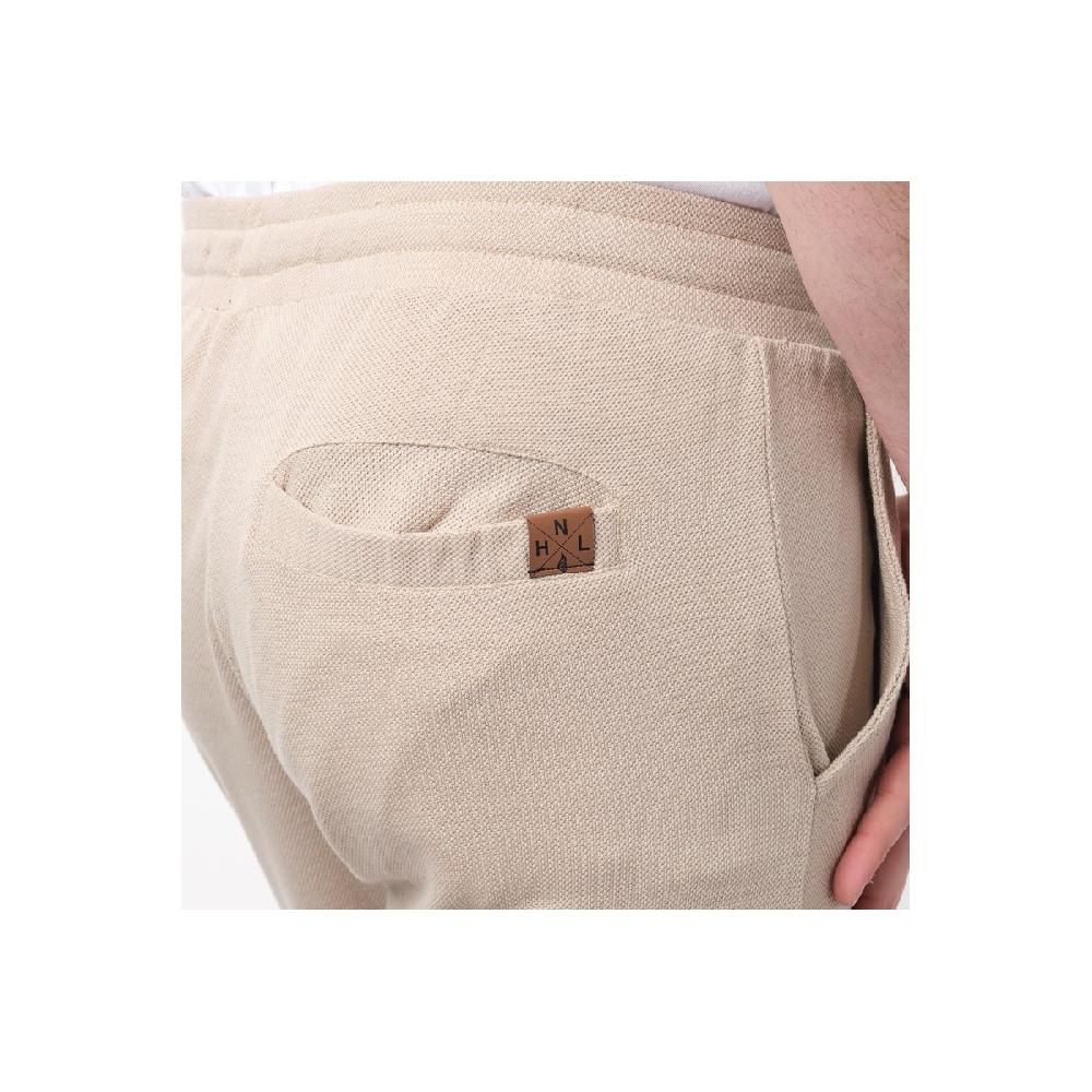 Hopenlife Short Maille Piquée FOXEL Taupe