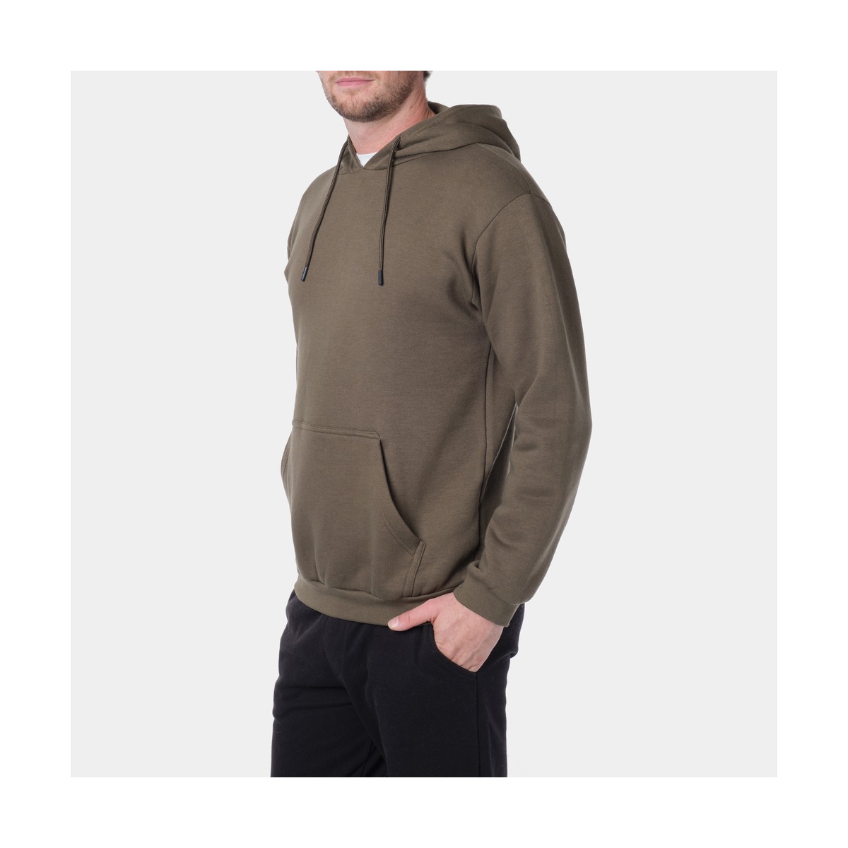 hopenlife Sweat à capuche GETO Kaki