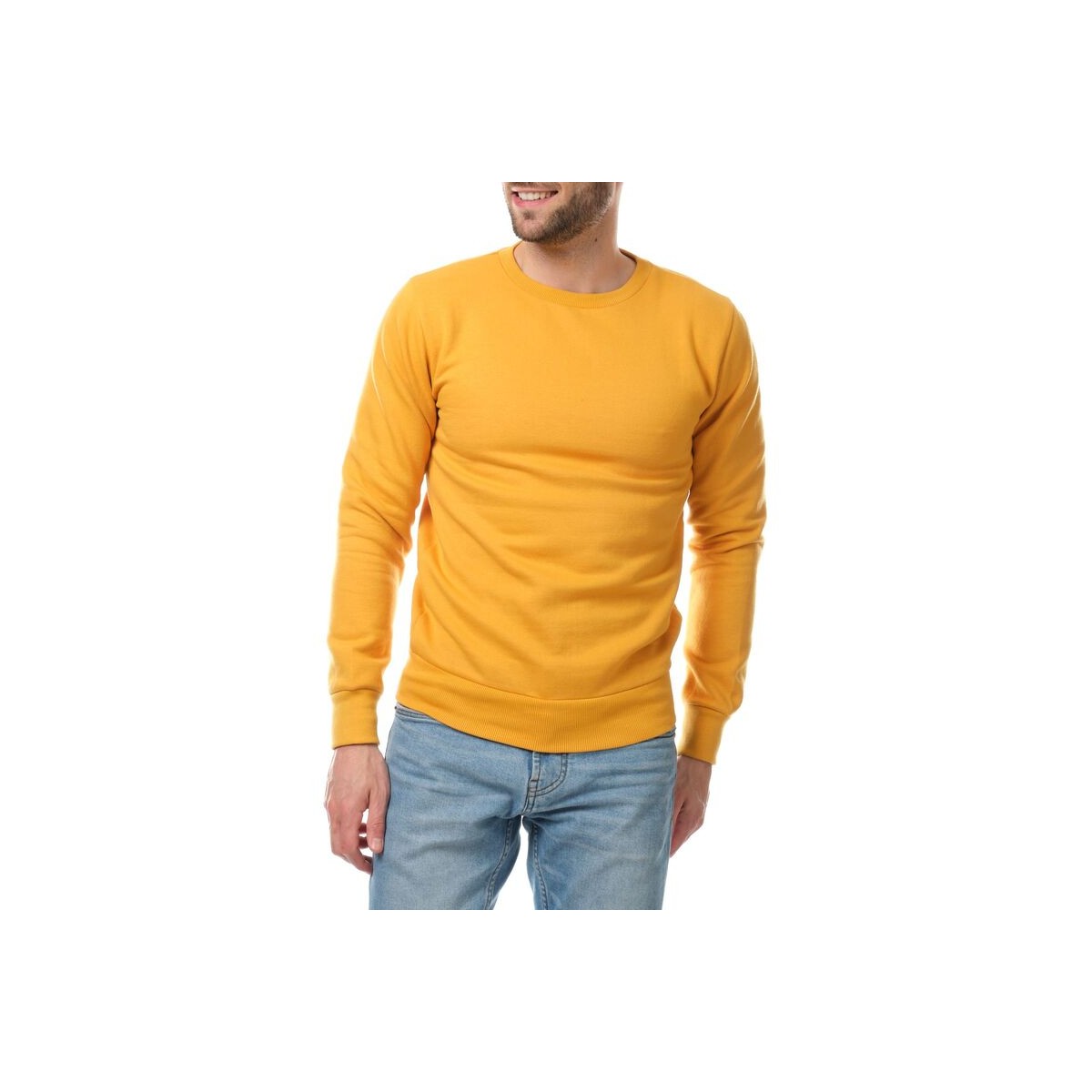 hopenlife Sweat AVALANCHE Moutarde