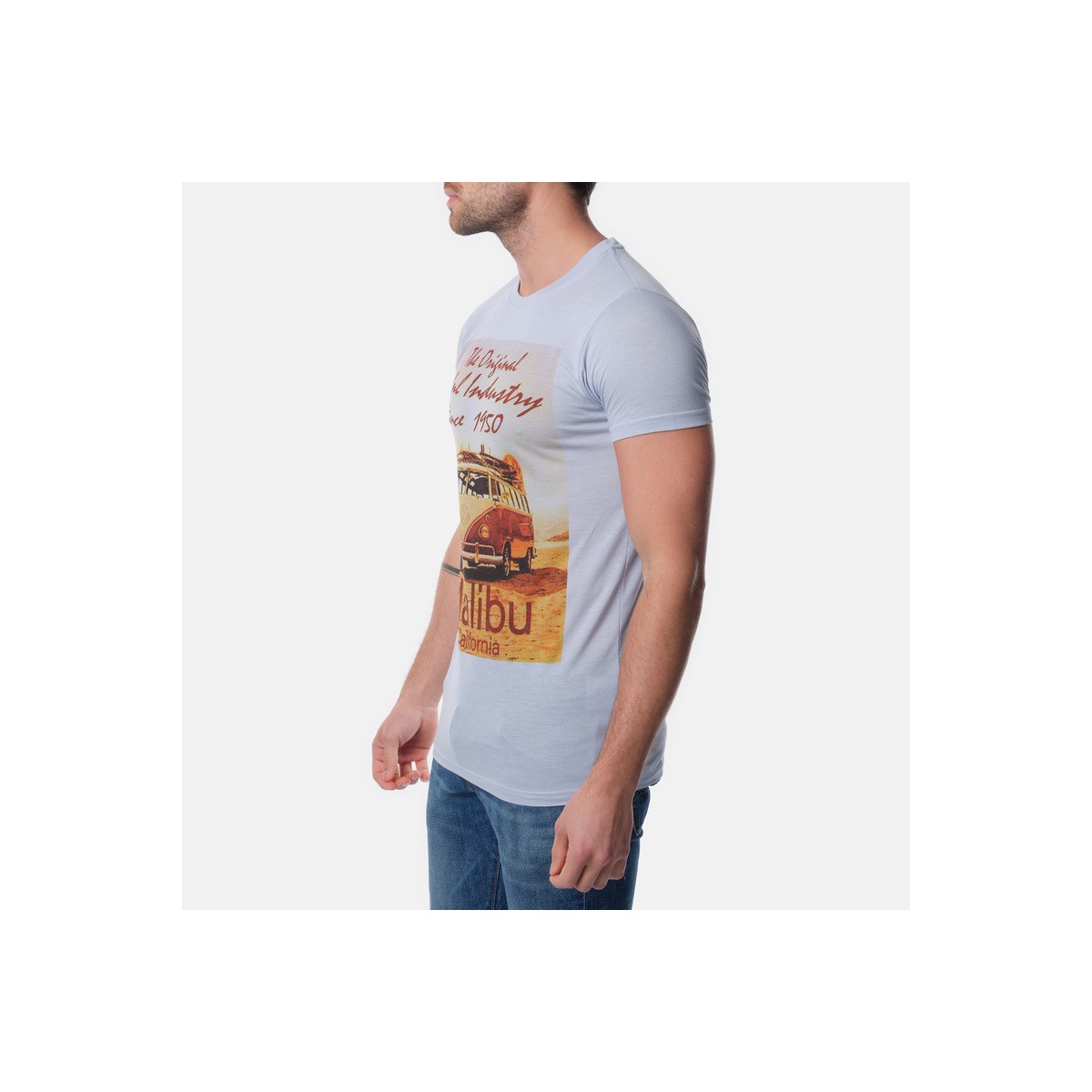 Hopenlife T-shirt CALIFORNIA Ciel