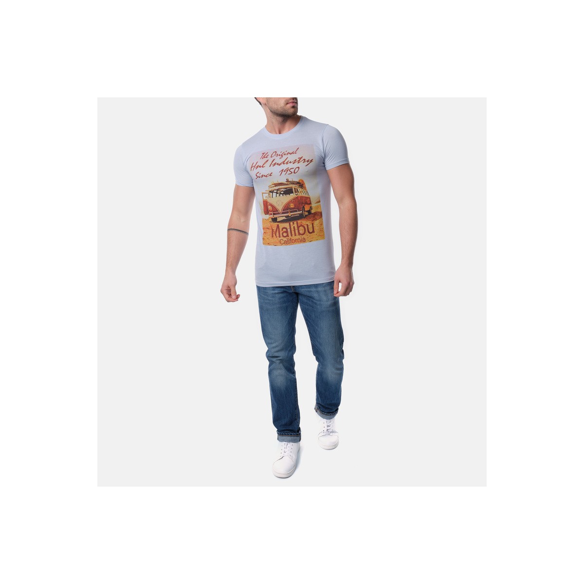 Hopenlife T-shirt CALIFORNIA Ciel
