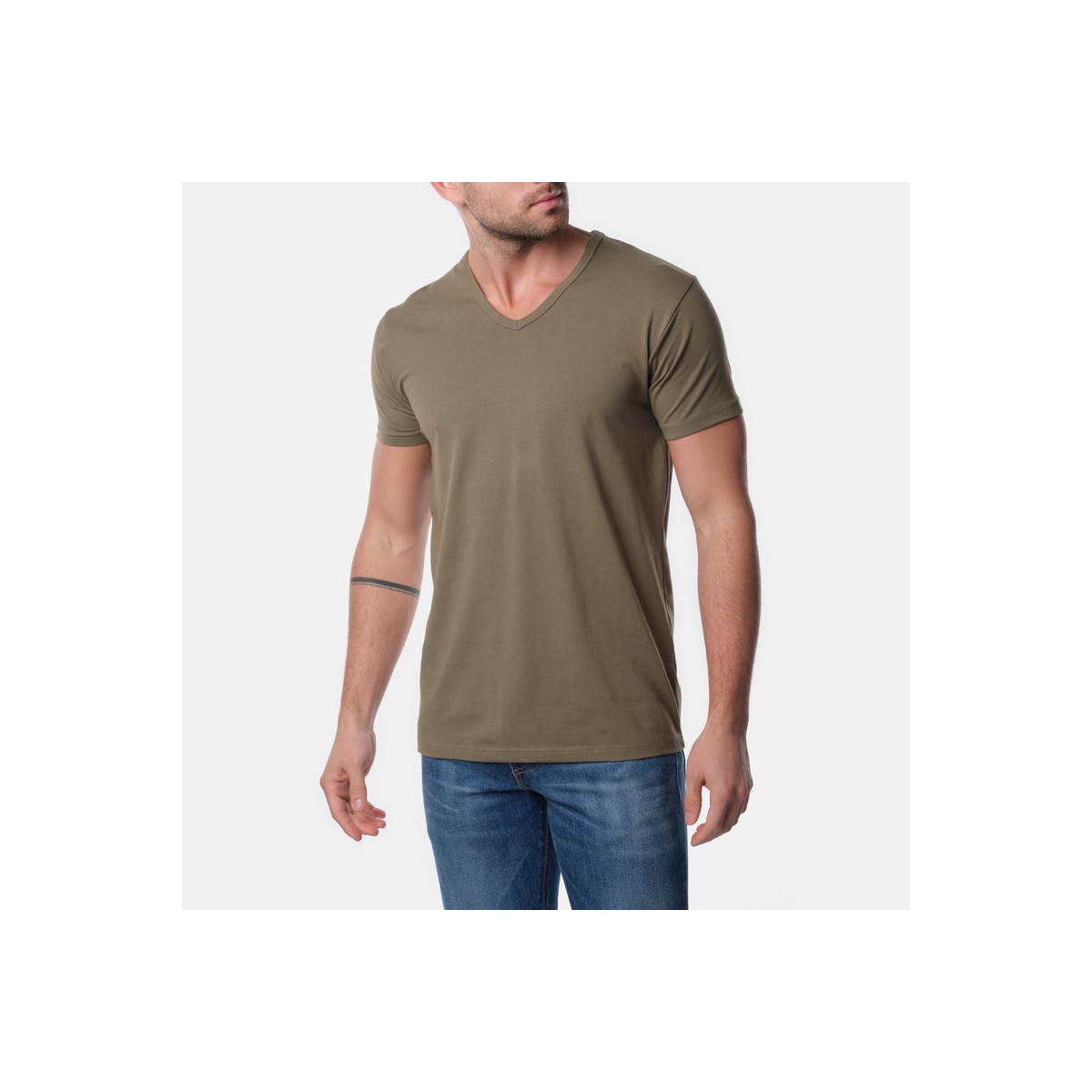 hopenlife T-shirt KONOHA Kaki