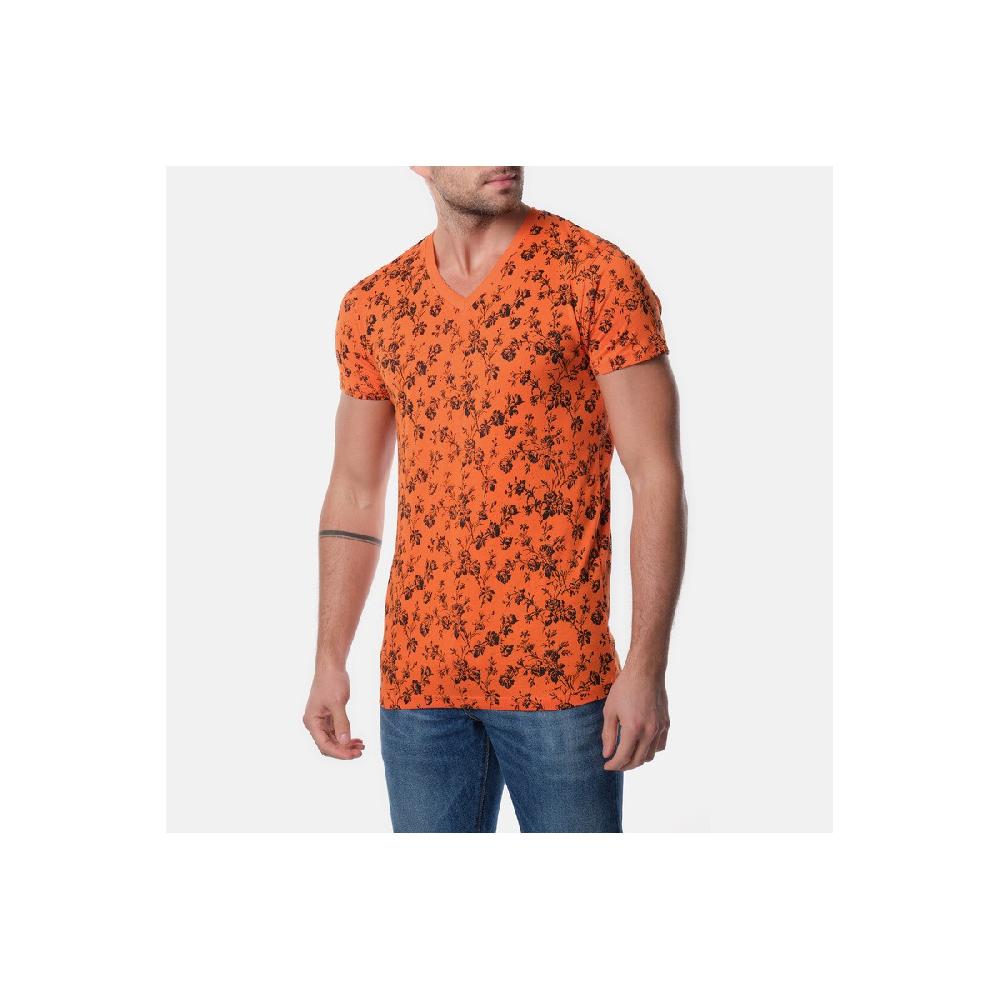 Hopenlife T-shirt Manches Courtes HYUGA Orange