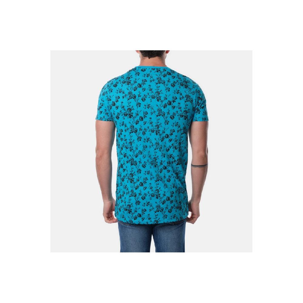 Hopenlife T-shirt Manches Courtes HYUGA Turquoise