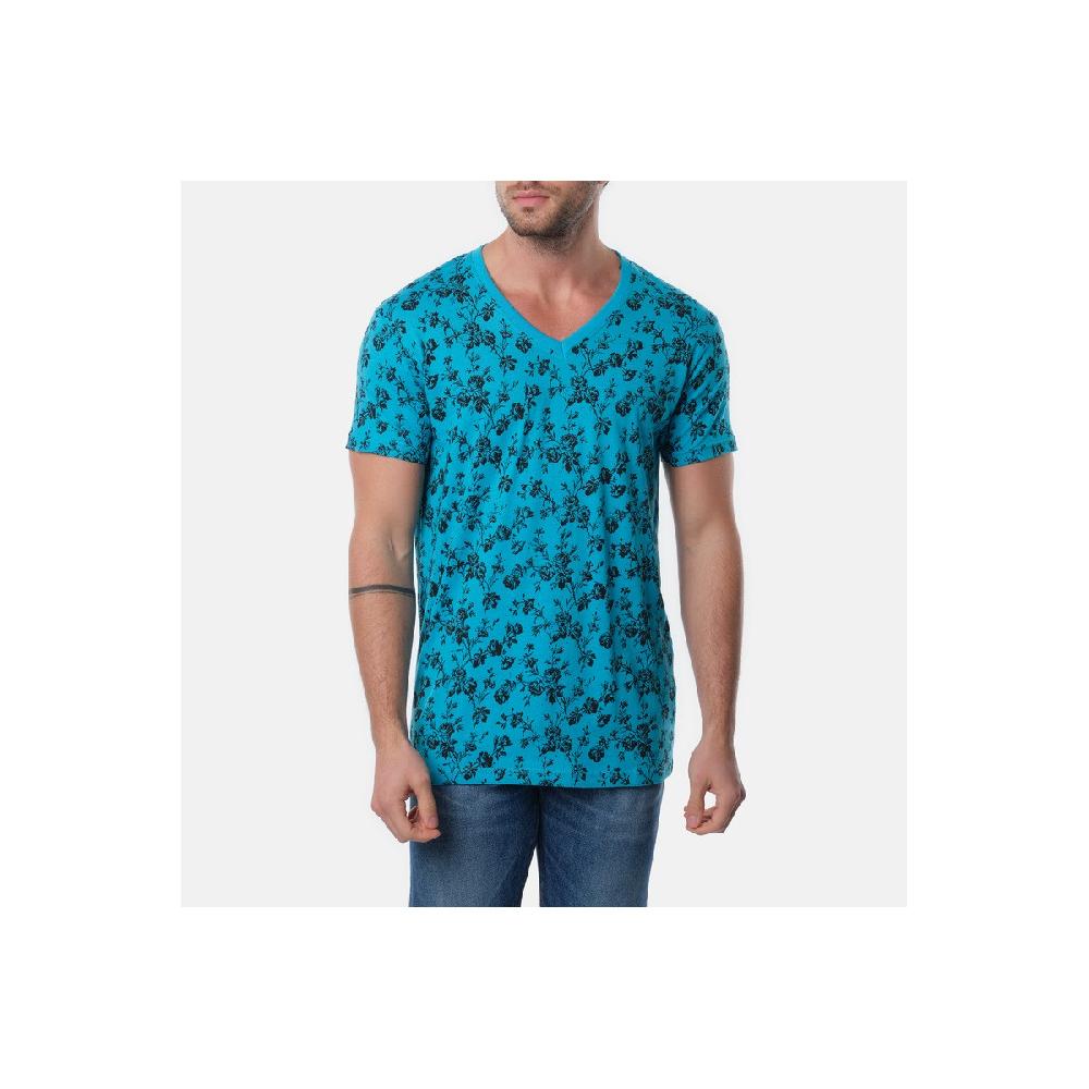 Hopenlife T-shirt Manches Courtes HYUGA Turquoise