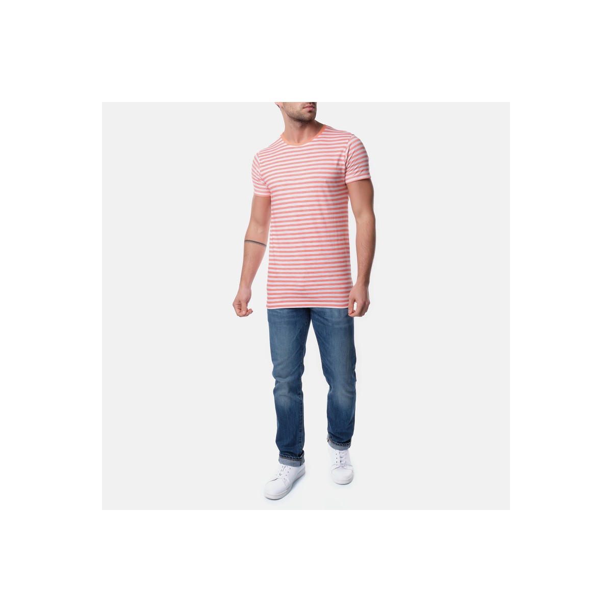 Hopenlife T-shirt OBELISK Corail
