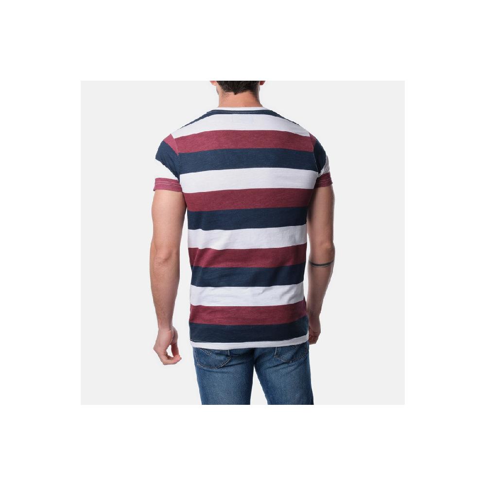 Hopenlife T-shirt VANITAS Burgundy-Navy