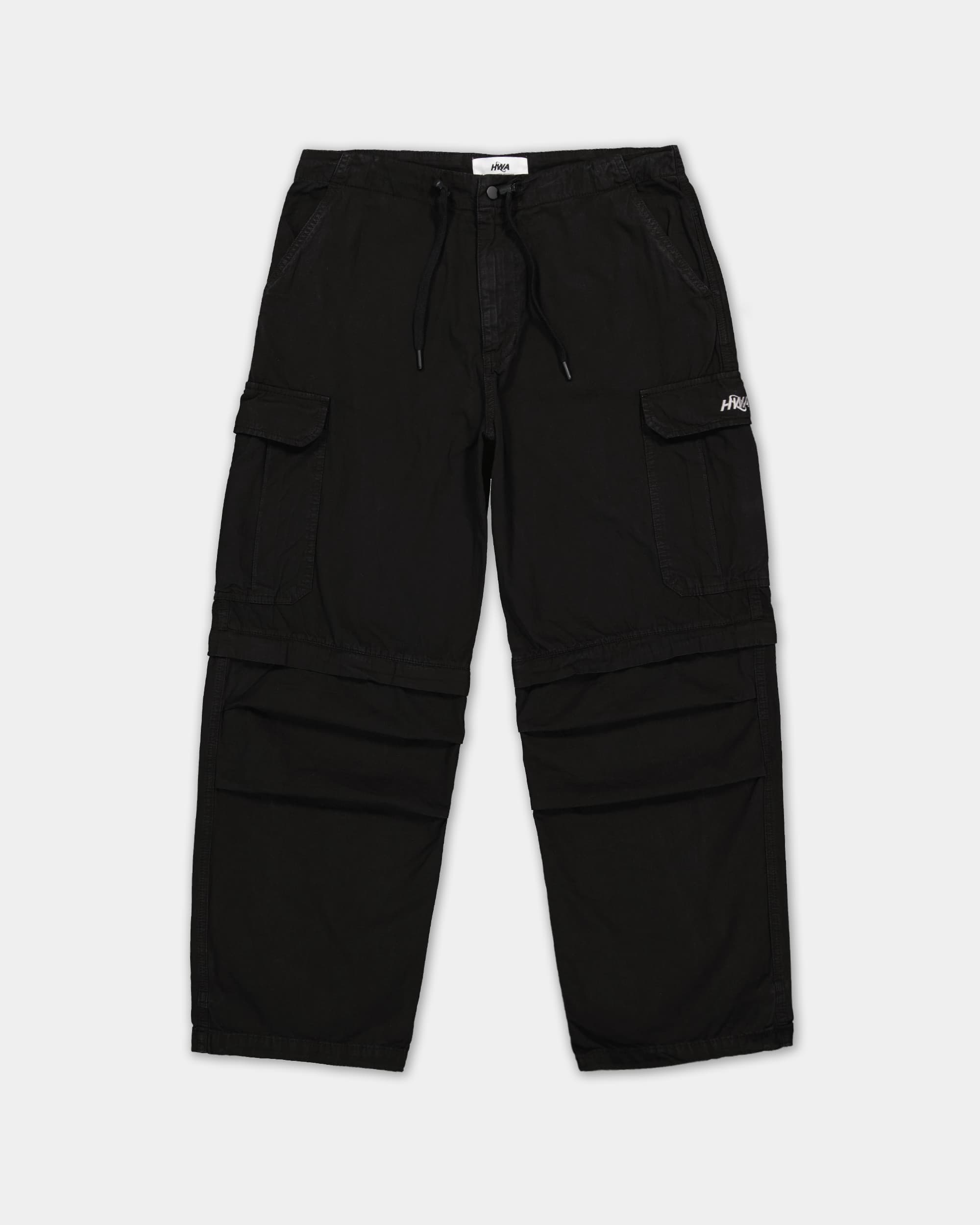 human with attitude Convertible Cargo Parachute - Black