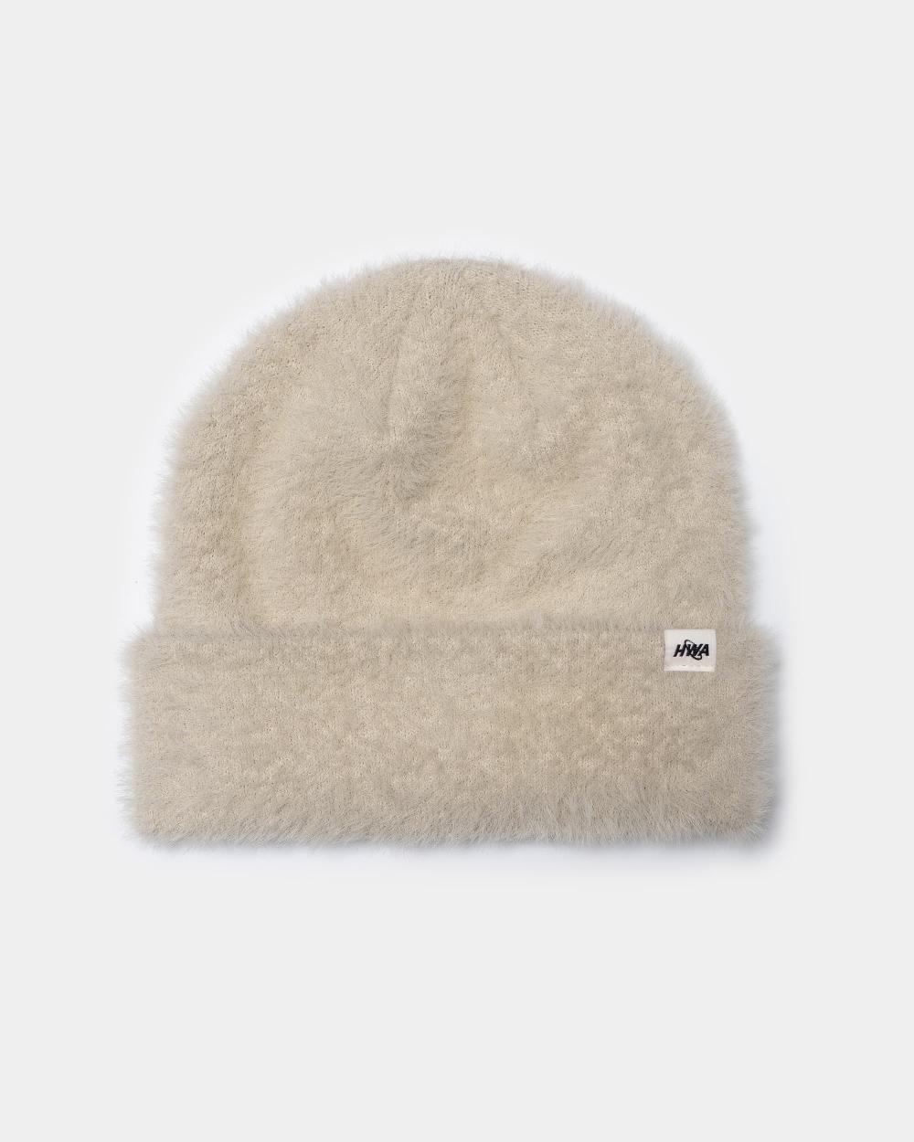 human with attitude BONNET FUZZY ROLL UP - DESERT