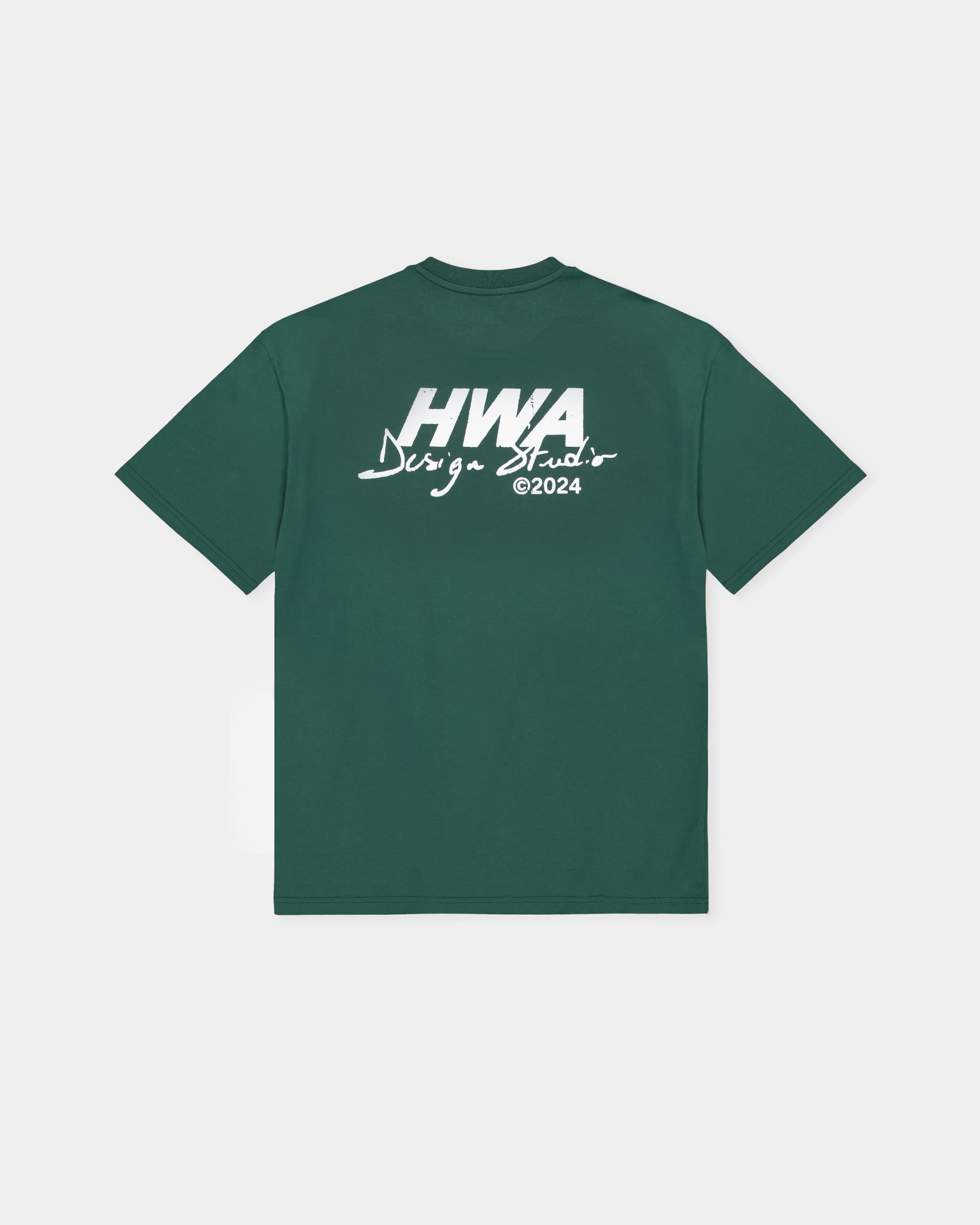 human with attitude DESIGN STUDIO T-SHIRT- Green
