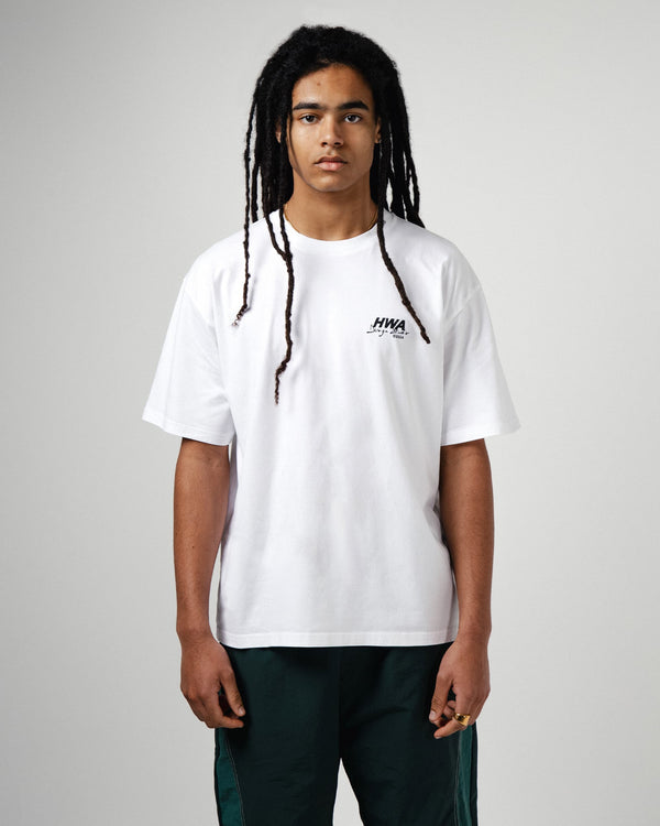 Human With Attitude DESIGN STUDIO T-SHIRT- White