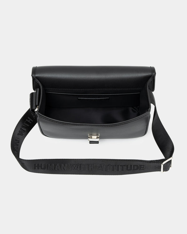 Human With Attitude Iconic V2 Messenger Bag - Black