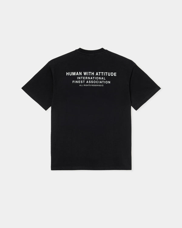 Human With Attitude International T-shirt - Black