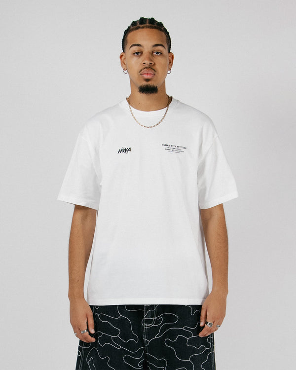 Human With Attitude International T-shirt - White