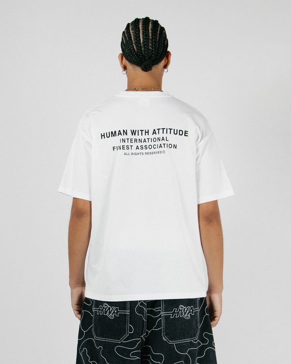 Human With Attitude International T-shirt - White