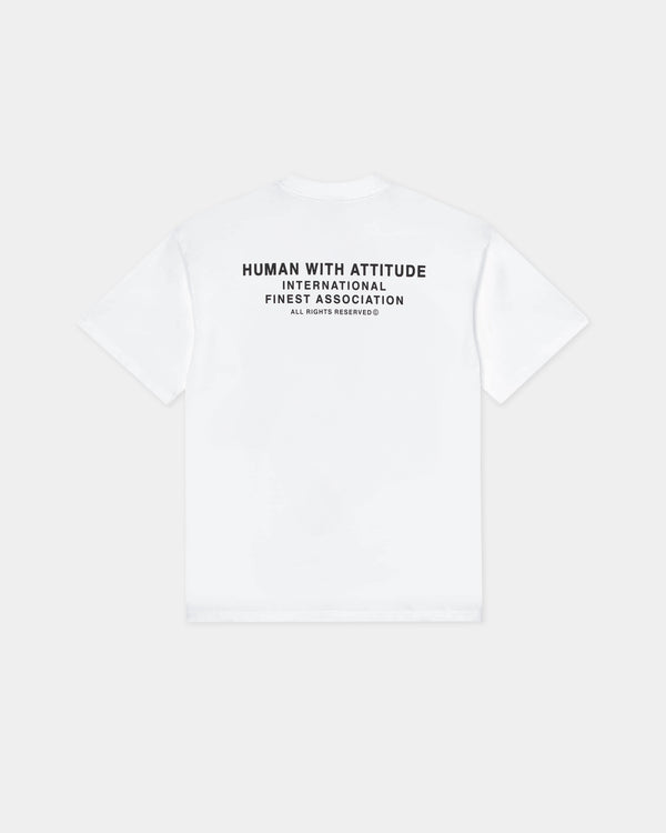Human With Attitude International T-shirt - White