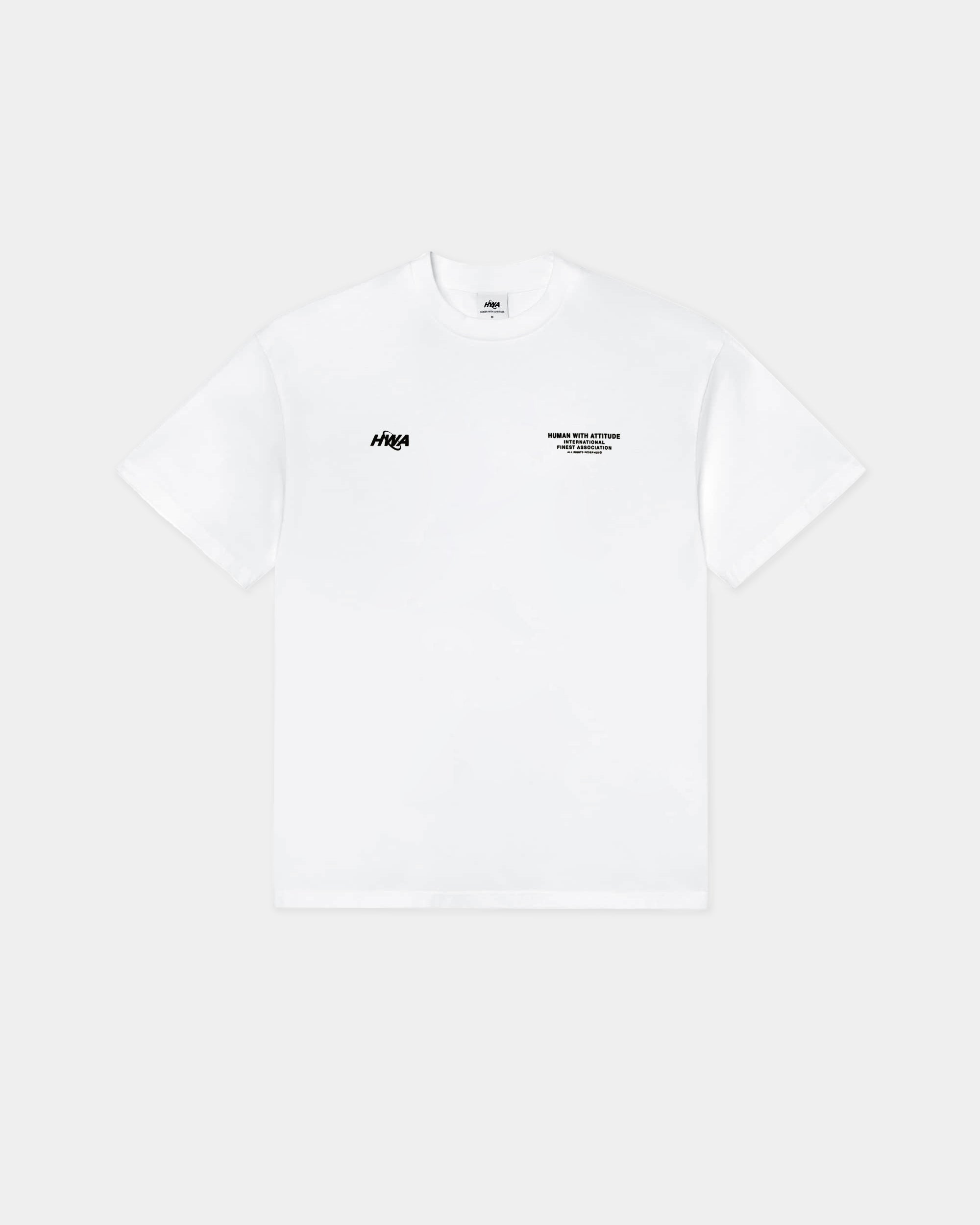 human with attitude International T-shirt - White