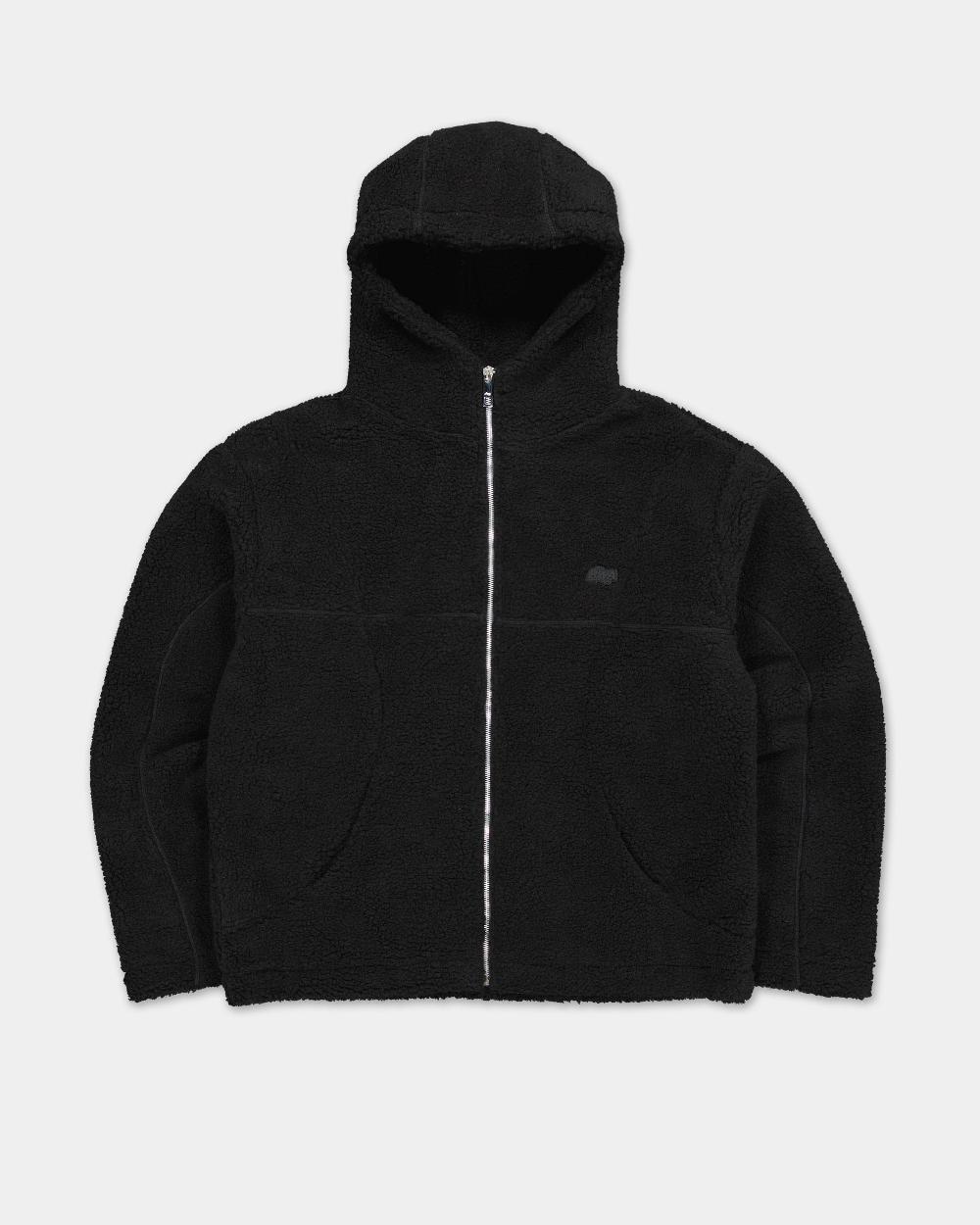 human with attitude KILLA Sherpa Fleece - Black