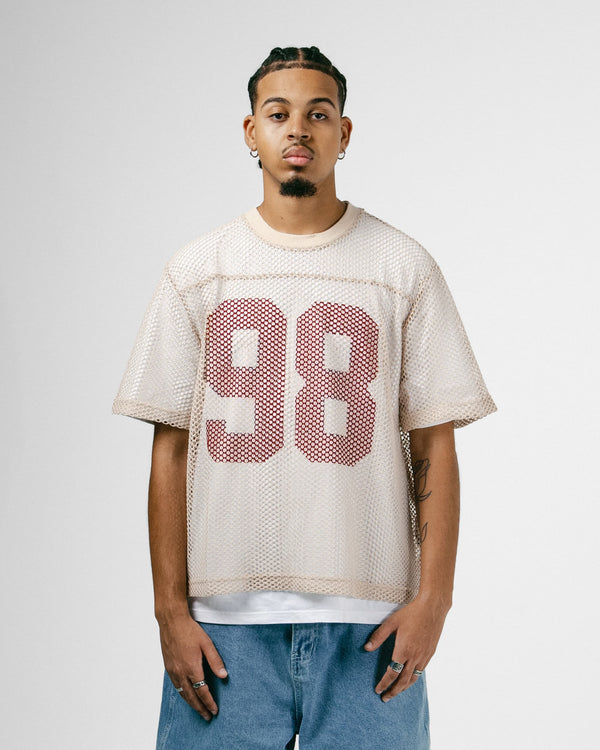 Human With Attitude KINGSTON KNITTED JERSEY - Cream