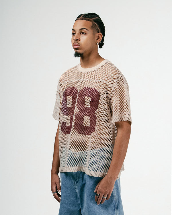 Human With Attitude KINGSTON KNITTED JERSEY - Cream