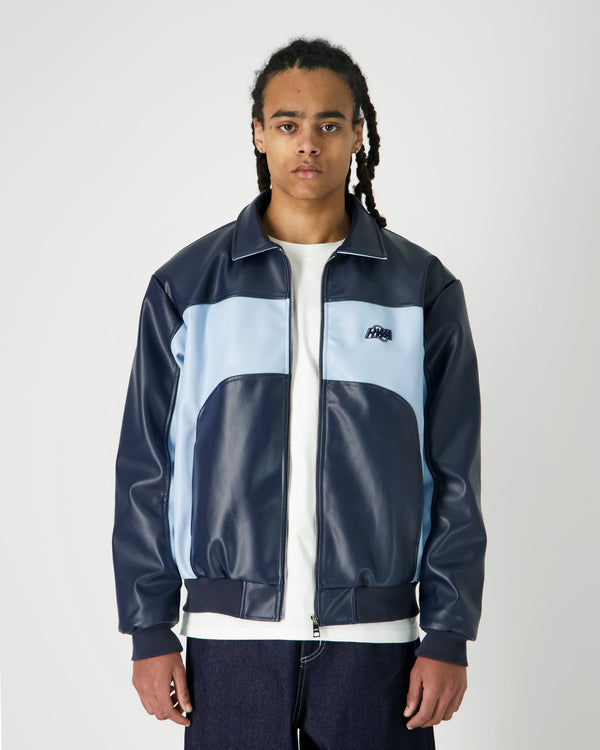 Human With Attitude Three 60 Jacket - Blue