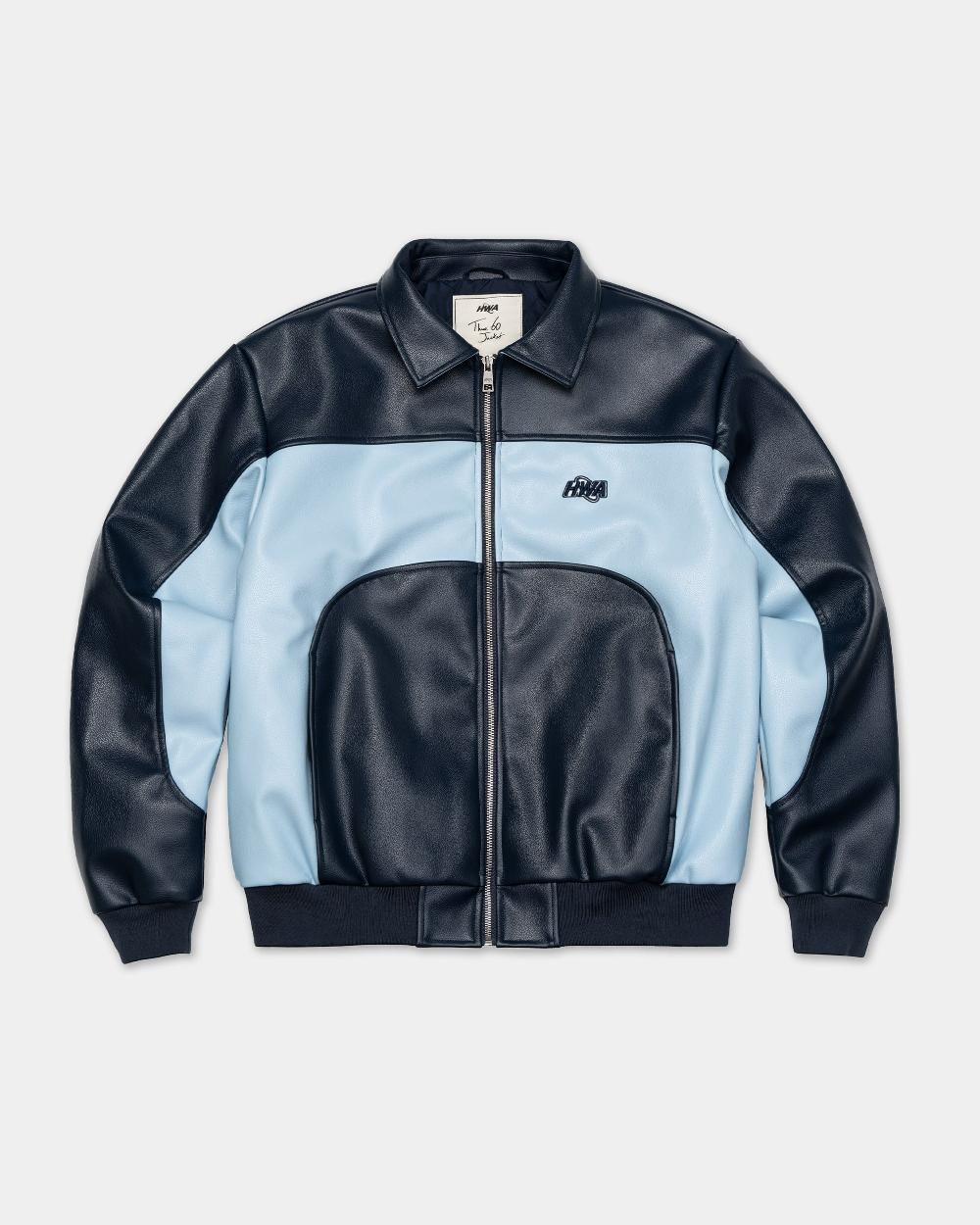 human with attitude Three 60 Jacket - Blue