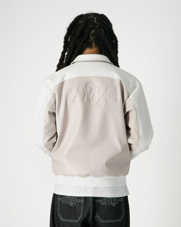 Human With Attitude Three 60 Jacket - Cream