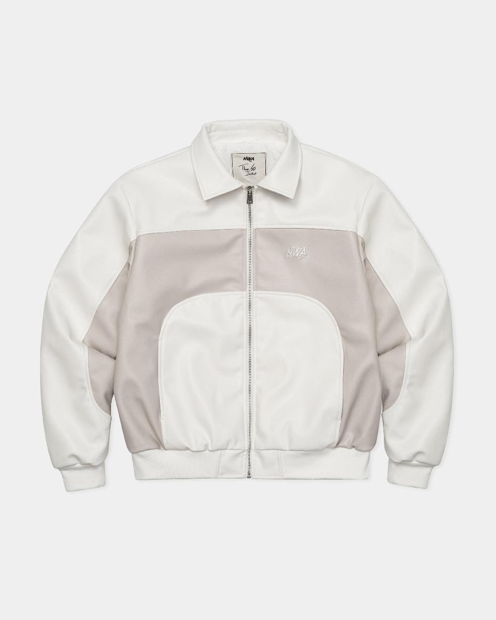 human with attitude Three 60 Jacket - Cream