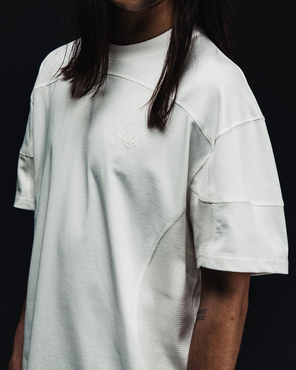 Human With Attitude THREE 60 T-shirt - Off White