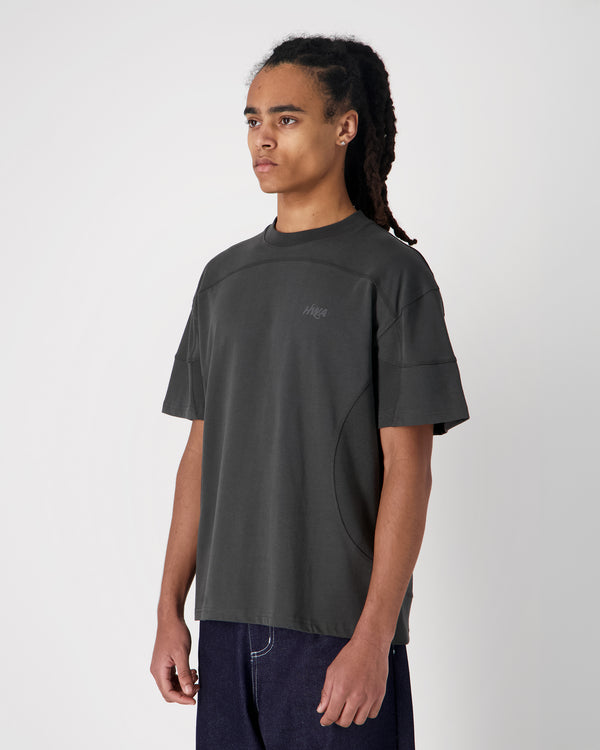 Human With Attitude THREE 60 T-shirt - Wasted Black