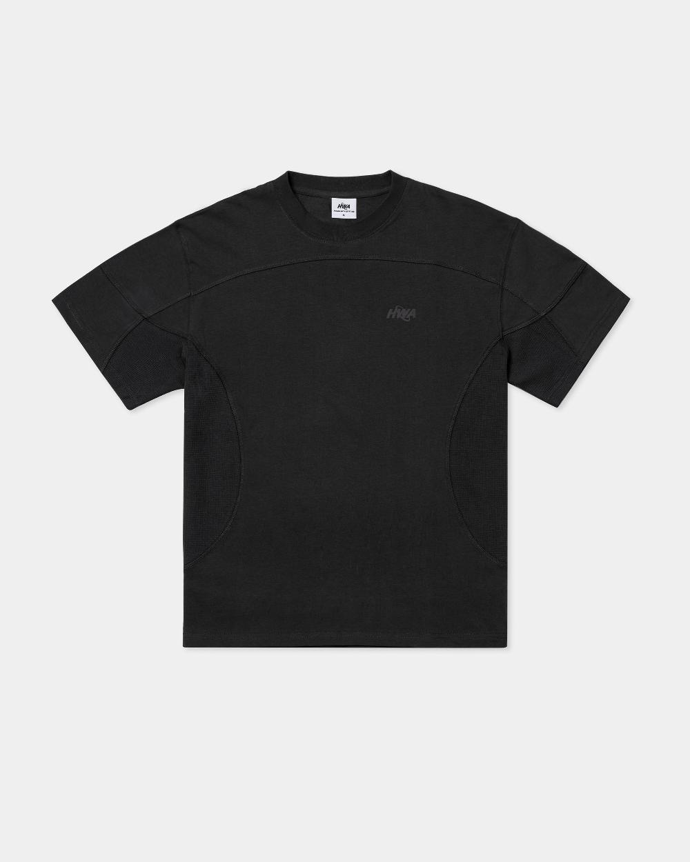 human with attitude THREE 60 T-shirt - Wasted Black