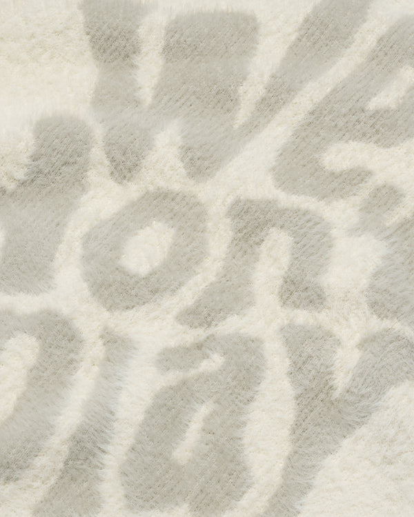 Human With Attitude WDP Fuzzy Sweater - Off White
