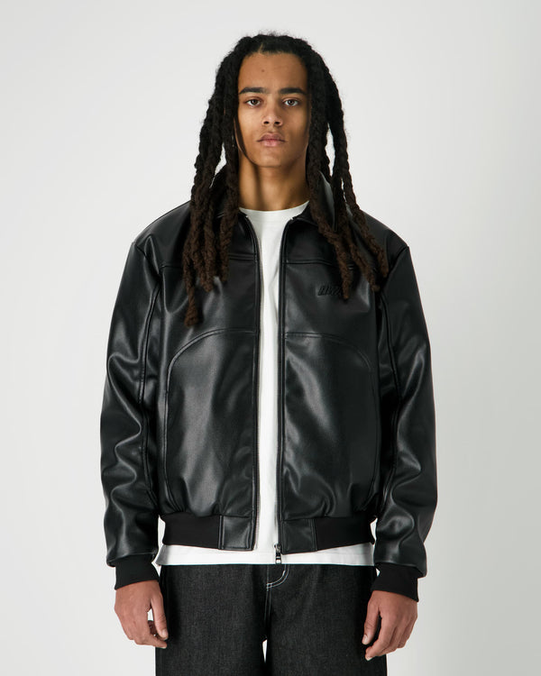 Human With Attitude Veste En Cuir Three 60 - Triple Black