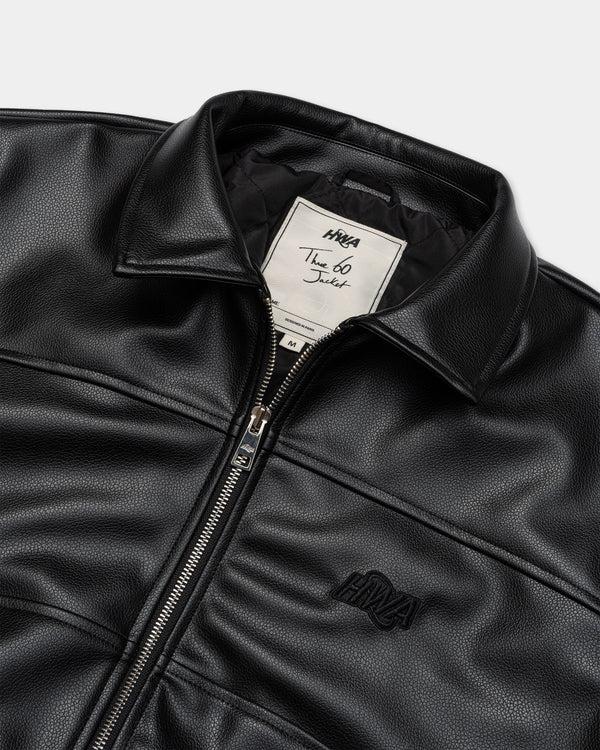 Human With Attitude Veste En Cuir Three 60 - Triple Black