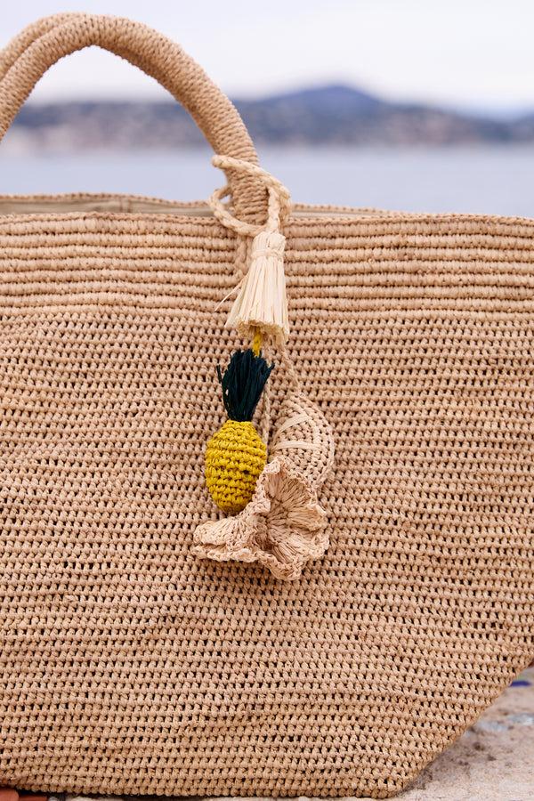 ibeliv BAG CHARM Pineapple