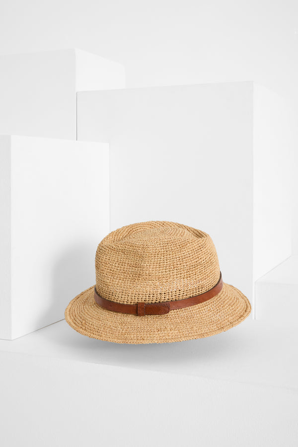 ibeliv Chapeau crochet en raphia